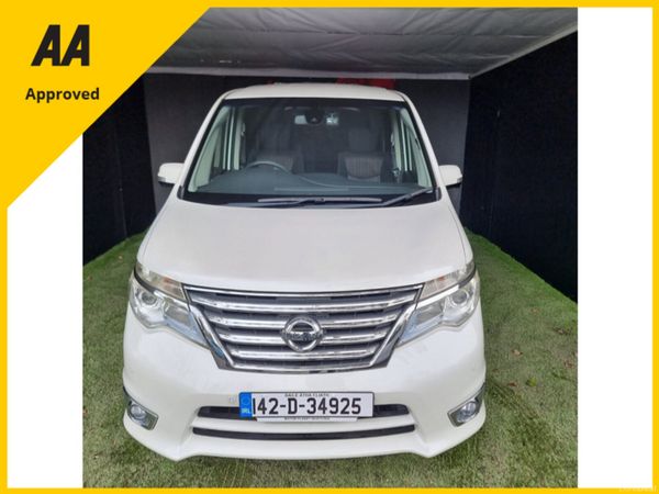 Nissan Serena MPV, Petrol Hybrid, 2014, White