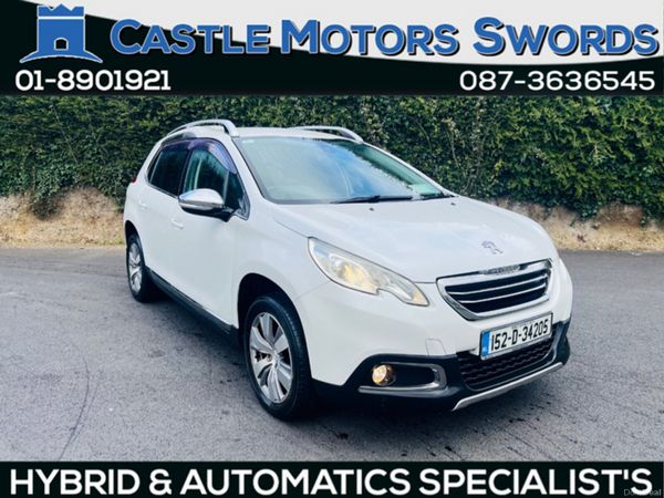 Peugeot 2008 Hatchback, Petrol, 2015, White