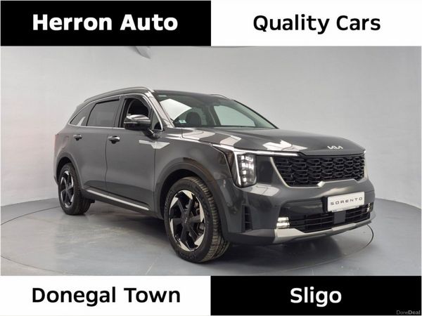 Kia Sorento SUV, Petrol Plug-in Hybrid, 2025, Grey