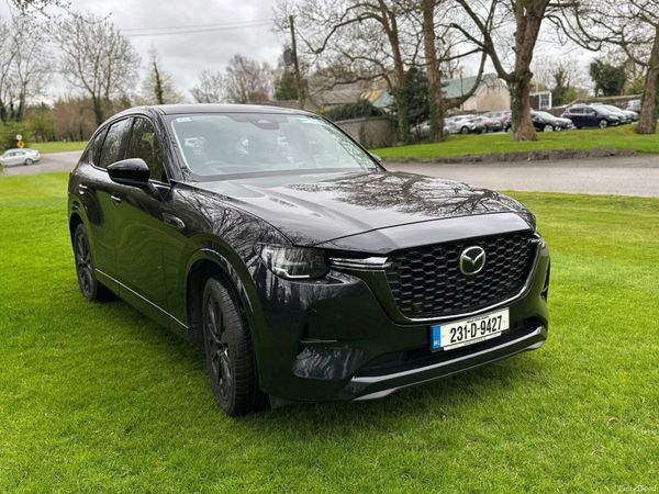 Mazda CX-60 SUV, Petrol Plug-in Hybrid, 2023, Black