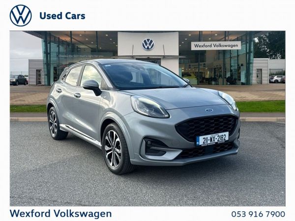 Ford Puma SUV, Petrol Hybrid, 2021, Grey