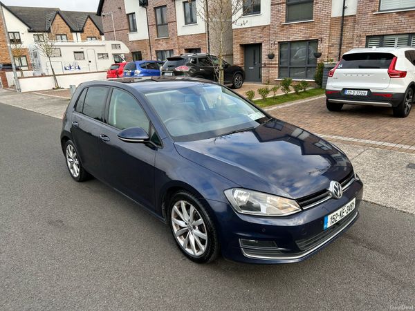 Volkswagen Golf Hatchback, Diesel, 2015, Blue