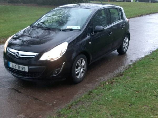 Opel Corsa Hatchback, Petrol, 2011, Black