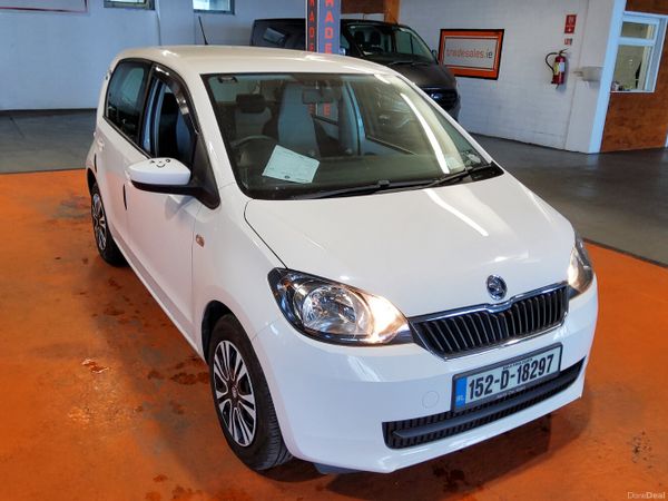Skoda Citigo Hatchback, Petrol, 2015, White
