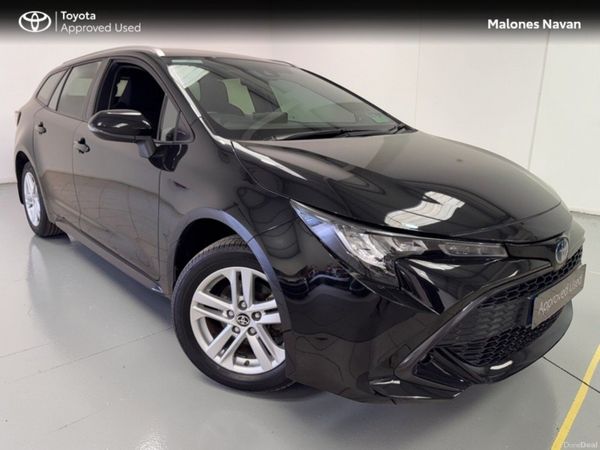 Toyota Corolla Estate, Petrol Hybrid, 2023, Black