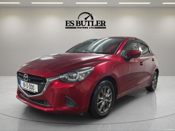 Mazda Demio Hatchback, Petrol, 2018, Red