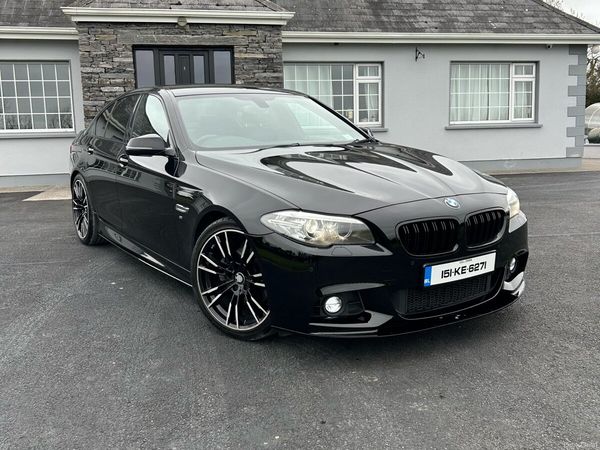 BMW 5-Series Saloon, Diesel, 2015, Black