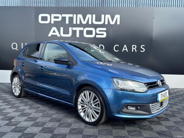 Volkswagen Polo Hatchback, Petrol, 2017, Blue