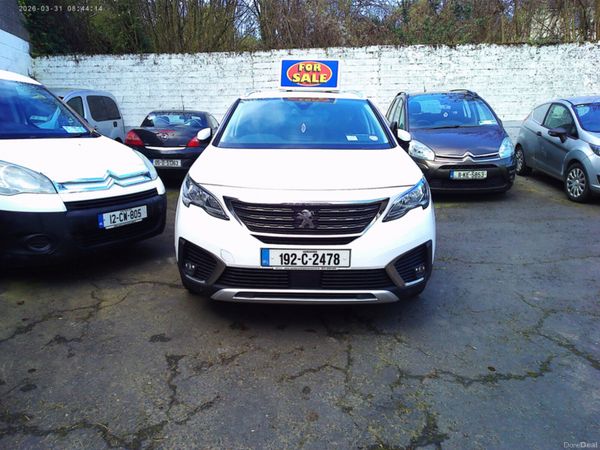 Peugeot 5008 MPV, Diesel, 2019, White