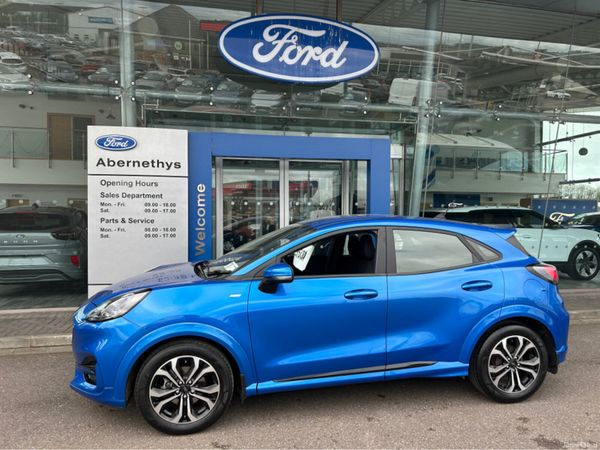 Ford Puma MPV, Petrol Hybrid, 2024, Blue