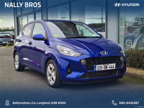 Hyundai i10 Hatchback, Petrol, 2023, Blue