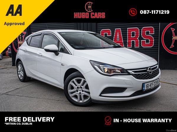 Opel Astra Hatchback, Diesel, 2016, White