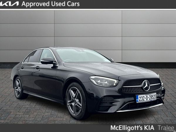 Mercedes-Benz E-Class Saloon, Diesel Hybrid, 2023, Black