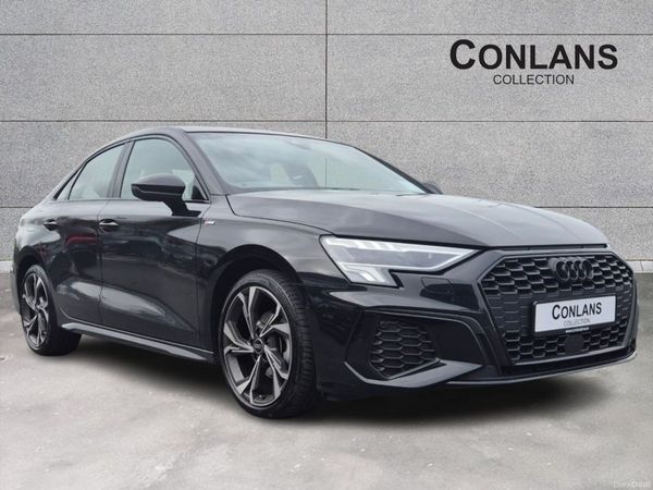 Audi A3 Saloon, Petrol Hybrid, 2024, Black