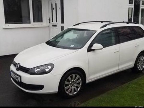 Volkswagen Golf Estate, Diesel, 2010, White