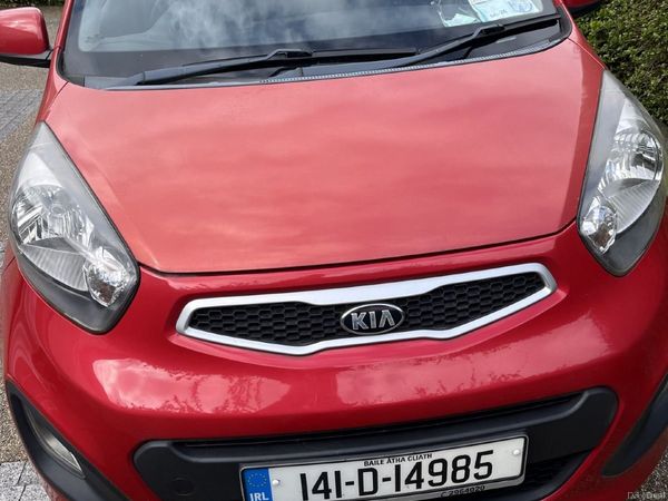 Kia Picanto Hatchback, Petrol, 2014, Red