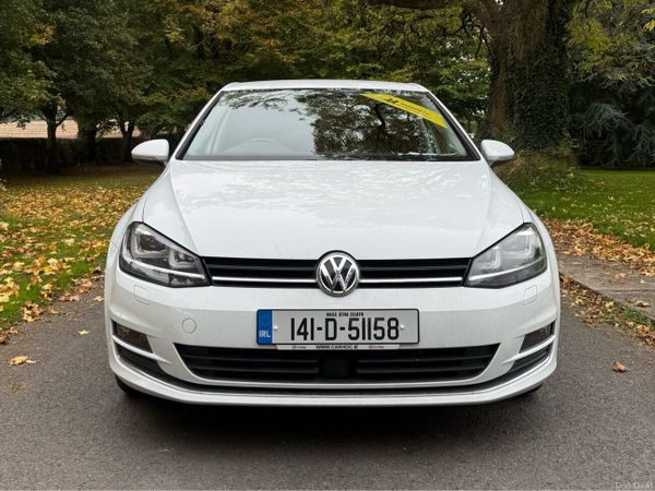 Volkswagen Golf Hatchback, Petrol, 2014, White