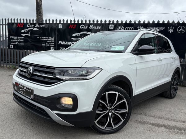 Volkswagen T-Cross Estate/Jeep, Petrol, 2021, White