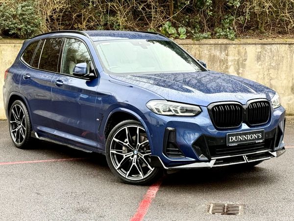 BMW X3 SUV, Petrol Hybrid, 2023, Blue