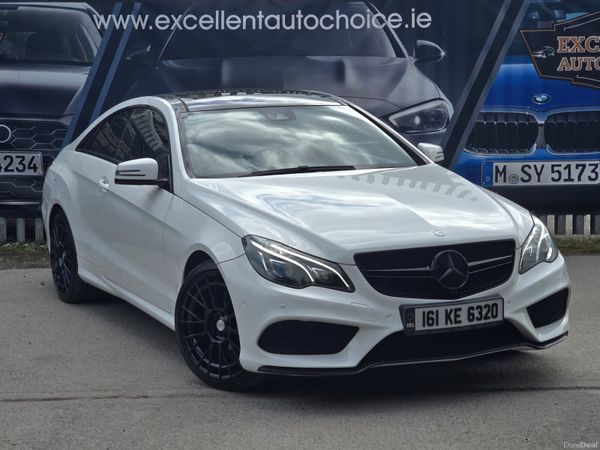 Mercedes-Benz E-Class Coupe, Diesel, 2016, White