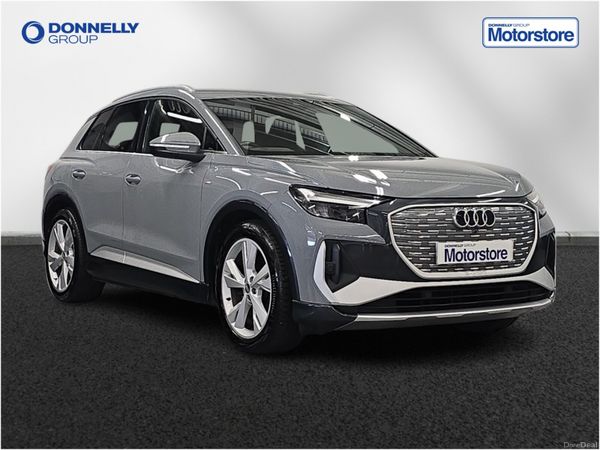Audi Q4 Estate, Electric, 2022, Grey