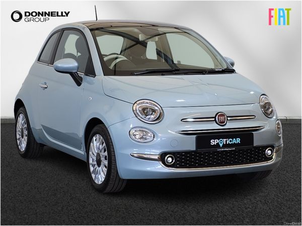 Fiat 500 Hatchback, Petrol, 2023, Green