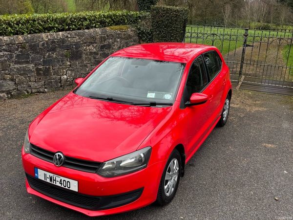 Volkswagen Polo Hatchback, Diesel, 2011, Red