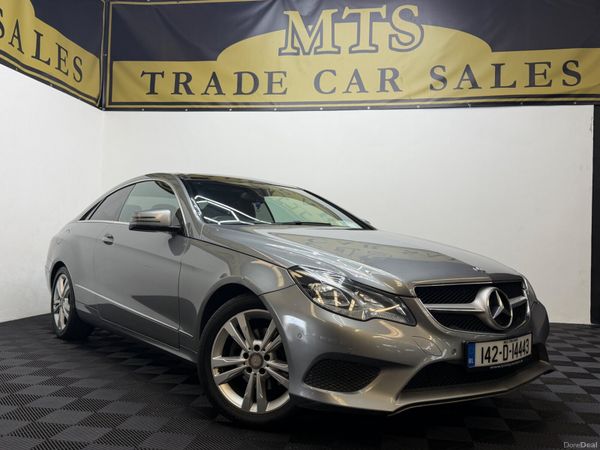 Mercedes-Benz E-Class Coupe, Petrol, 2014, Silver