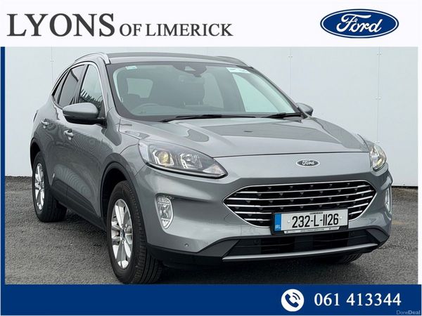 Ford Kuga SUV, Petrol Plug-in Hybrid, 2023, Grey