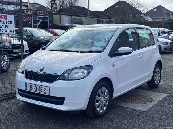 Skoda Citigo Hatchback, Petrol, 2015, White