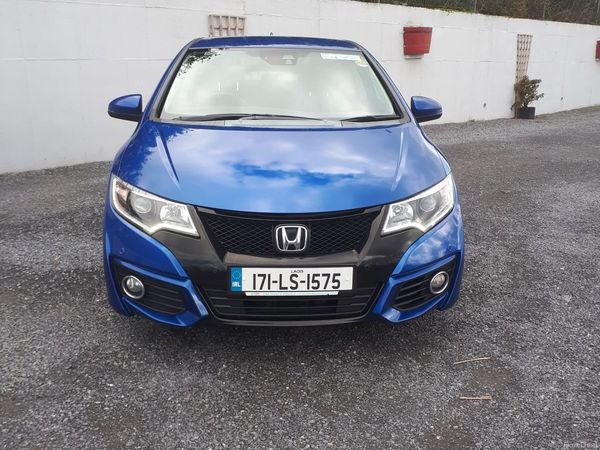 Honda Civic Hatchback, Diesel, 2017, Blue