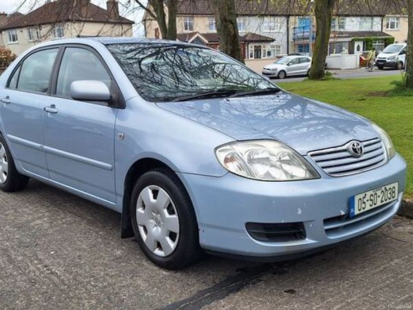 Toyota Corolla Saloon, Petrol, 2005, Blue