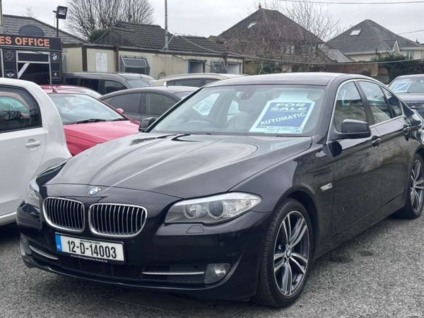 BMW 5-Series Saloon, Diesel, 2012, Black