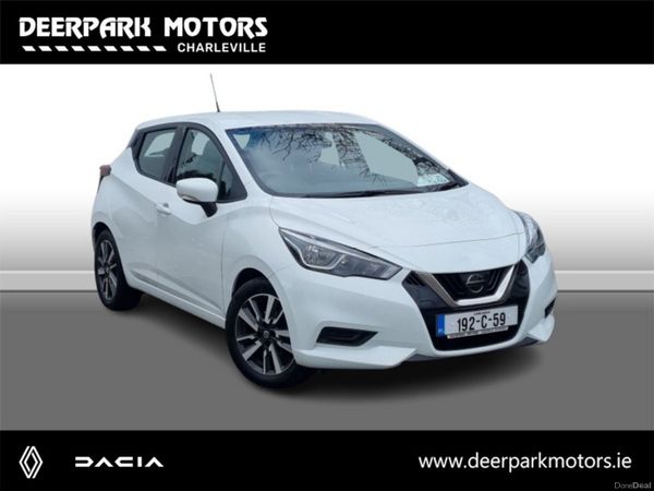 Nissan Micra Hatchback, Petrol, 2019, White