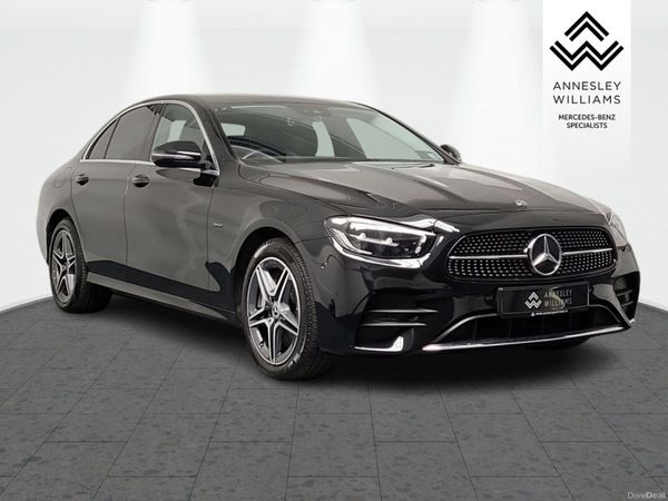 Mercedes-Benz E-Class Saloon, Petrol Plug-in Hybrid, 2021, Black