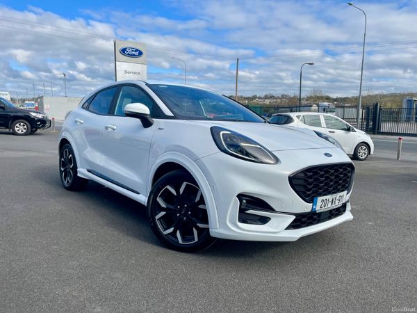 Ford Puma MPV, Petrol Hybrid, 2020, White