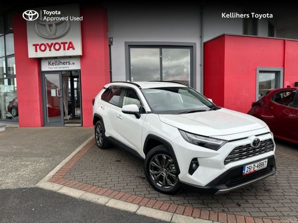 Toyota RAV4 SUV, Petrol Hybrid, 2025, White