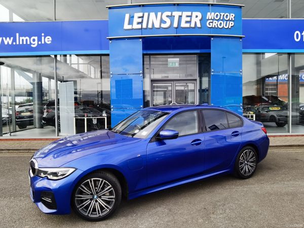 BMW 3-Series Saloon, Petrol Plug-in Hybrid, 2019, Blue