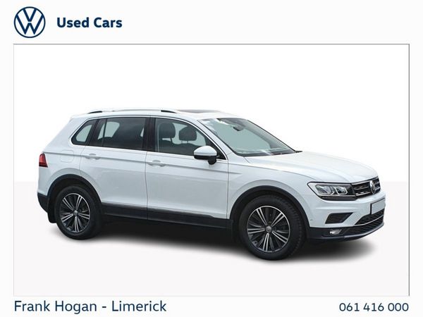 Volkswagen Tiguan SUV, Diesel, 2019, White