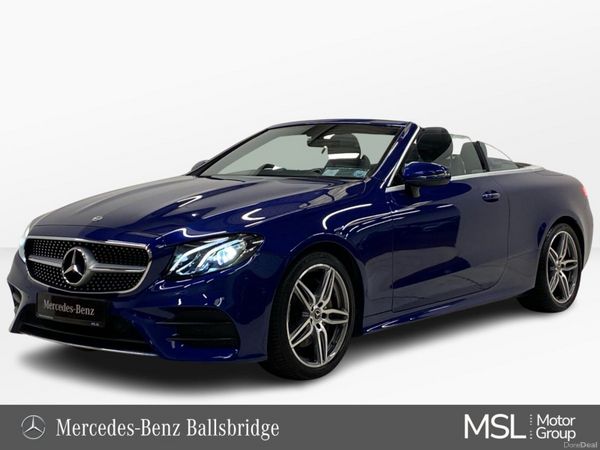 Mercedes-Benz E-Class Convertible, Diesel, 2020, Blue
