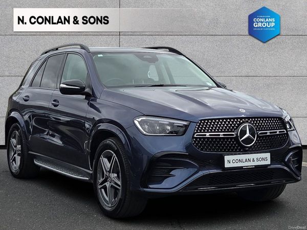 Mercedes-Benz GLE SUV, Diesel Plug-in Hybrid, 2026, Blue