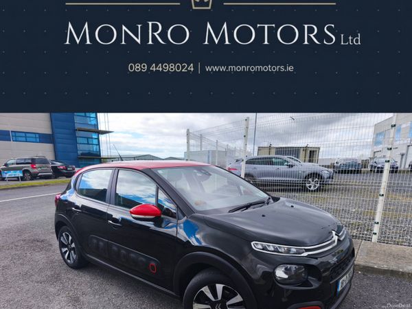 Citroen C3 Hatchback, Petrol, 2018, Black