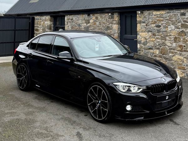 BMW 3-Series Saloon, Diesel, 2017, Black