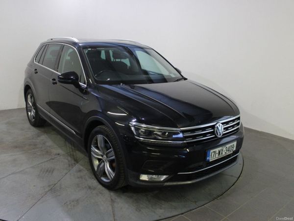 Volkswagen Tiguan SUV, Diesel, 2017, Black