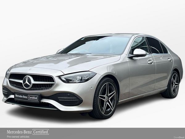 Mercedes-Benz C-Class Saloon, Petrol Hybrid, 2022, Grey