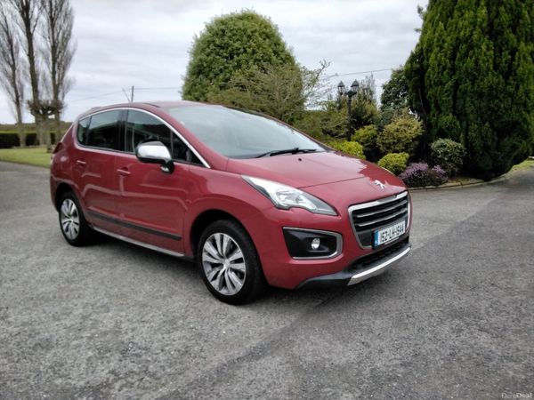 Peugeot 3008 SUV, Diesel, 2015, Red