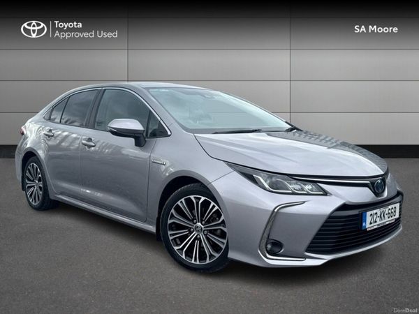 Toyota Corolla Saloon, Petrol Hybrid, 2021, Grey