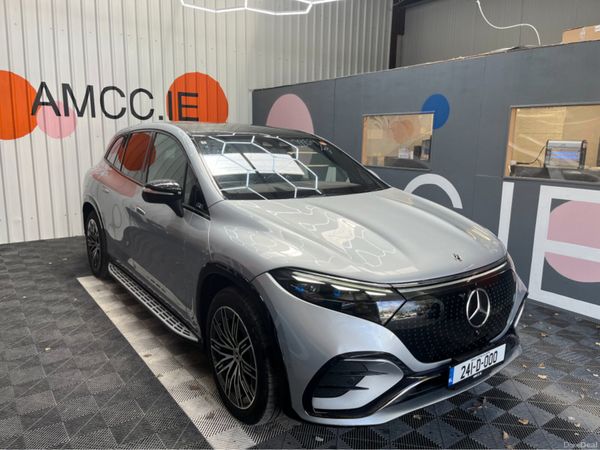 Mercedes-Benz EQS SUV, Electric, 2024, Silver