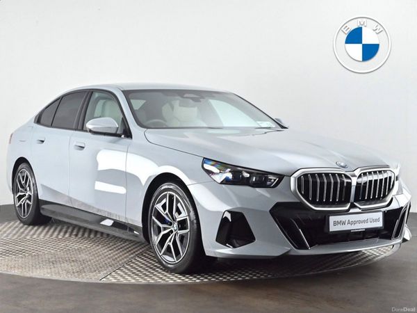 BMW 5-Series Saloon, Petrol Plug-in Hybrid, 2025, Grey