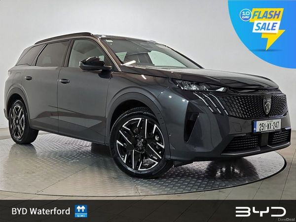 Peugeot 5008 MPV, Petrol Hybrid, 2025, Grey